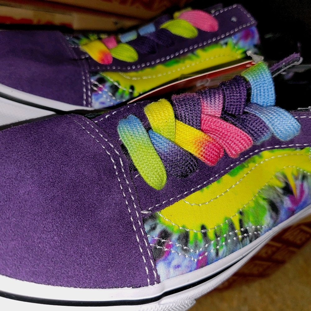 VANS Old Skool Tie Dye NEVER WORN
